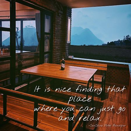 Sunshine Hotel Bandipur Tanahun Extérieur photo