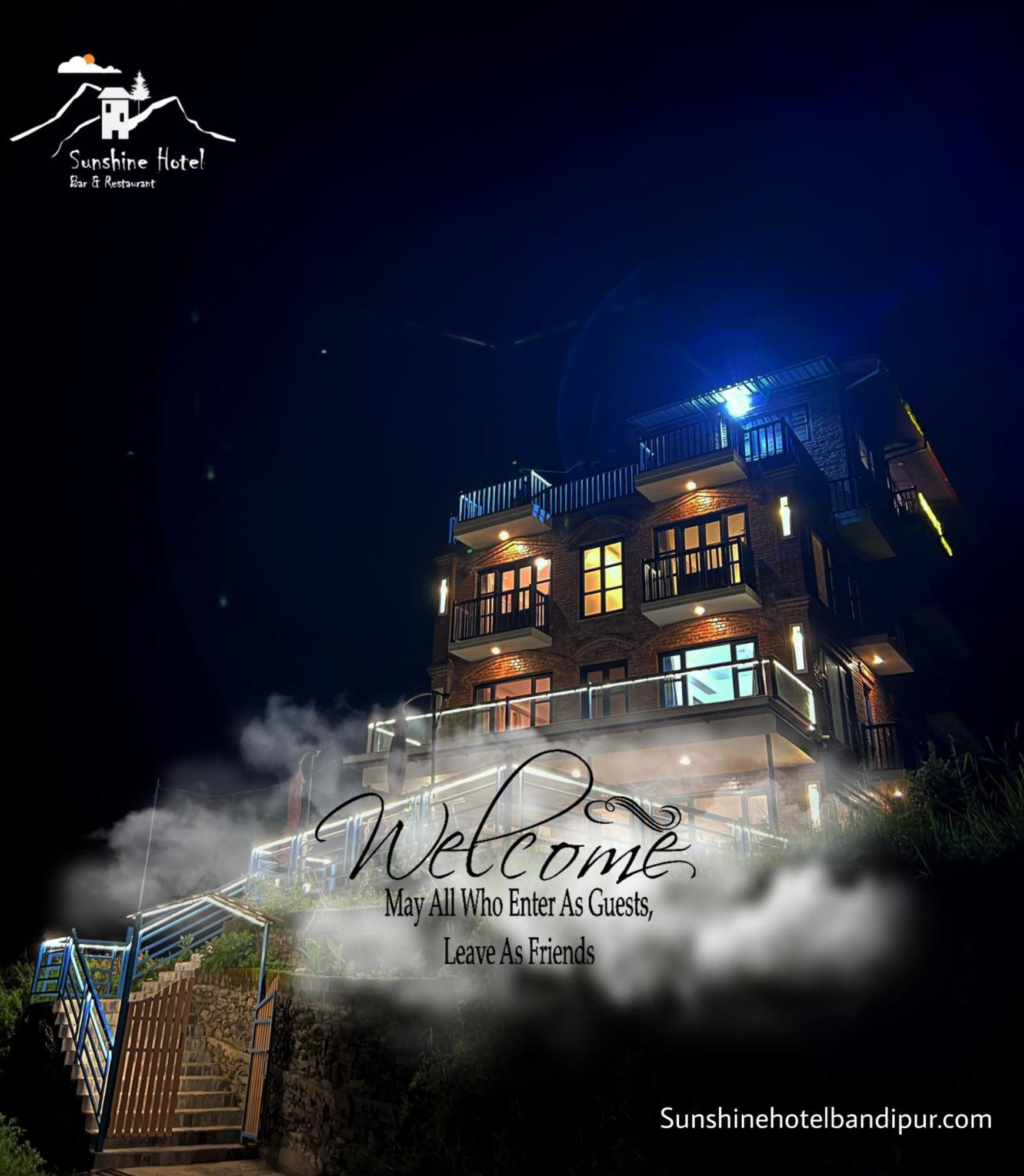 Sunshine Hotel Bandipur Tanahun Extérieur photo